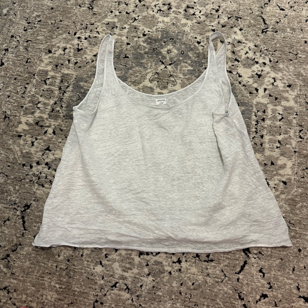 Aritzia Linen Tank - Wilfred Free